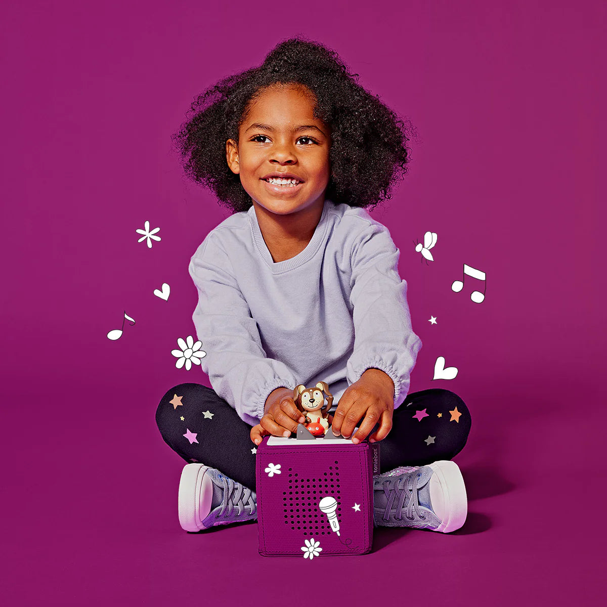 Toniebox Starter Set with Playtime Puppy - Purple