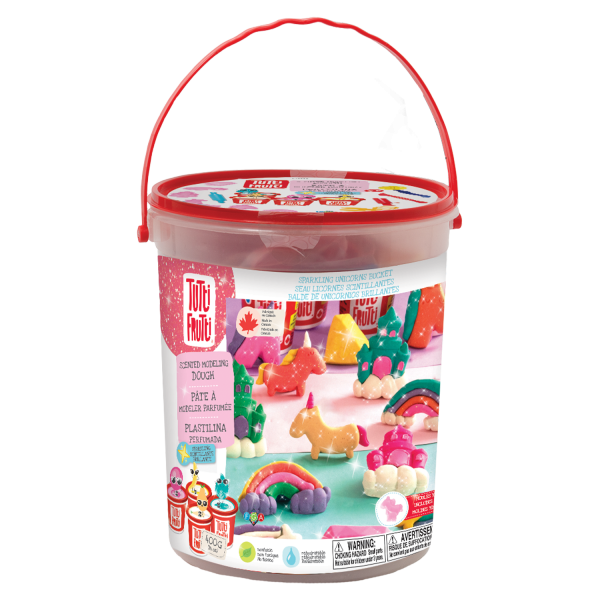 Sparkling Unicorns Scented Modeling Dough Bucket | Tutti Frutti - LOCAL PICKUP ONLY
