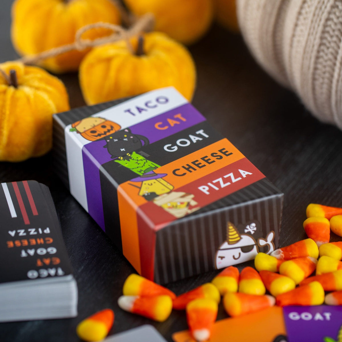 Taco Cat Goat Cheese Pizza - Halloween Limited Edition | Dolphin Hat Games