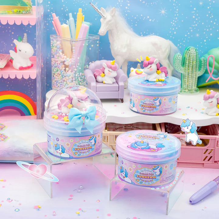 Unicorn Tales Sunbeam Serenade Butter Signature Dome Slime | Kawaii Slime Company