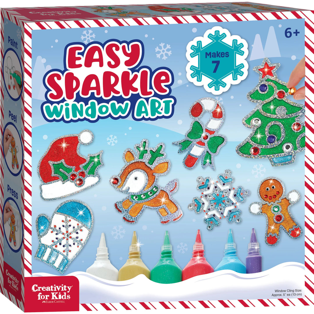 Holiday Easy Sparkle Window Art | Faber-Castell