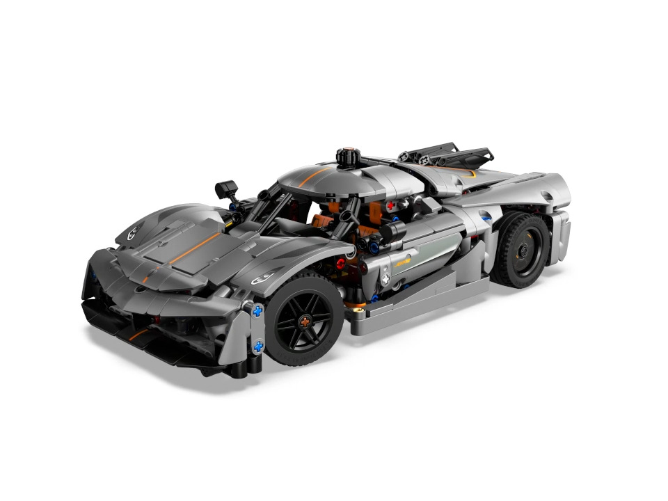 Koenigsegg Jesko Absolut Grey Hypercar | LEGO