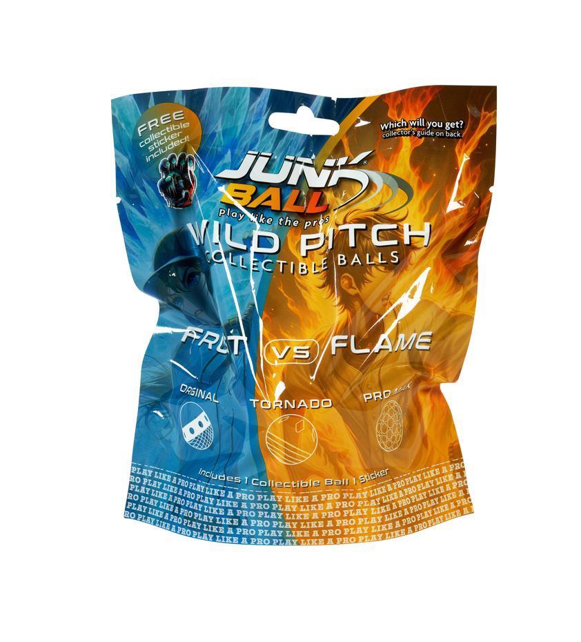 Junk Ball Wild Pitch Collectible Balls: Series 3 Flame vs Frost | Little Kids
