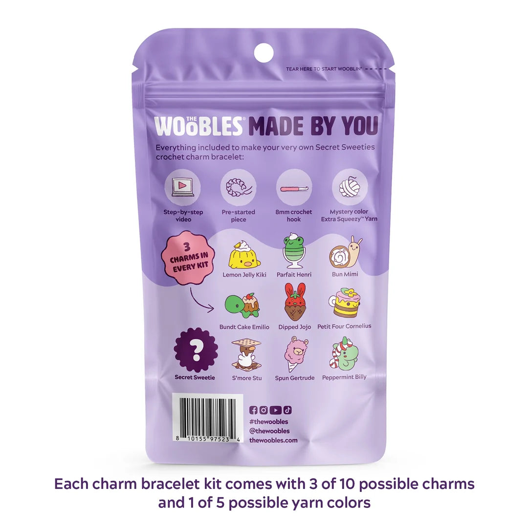 Secret Sweeties Charm Bracelet Kit | The Woobles