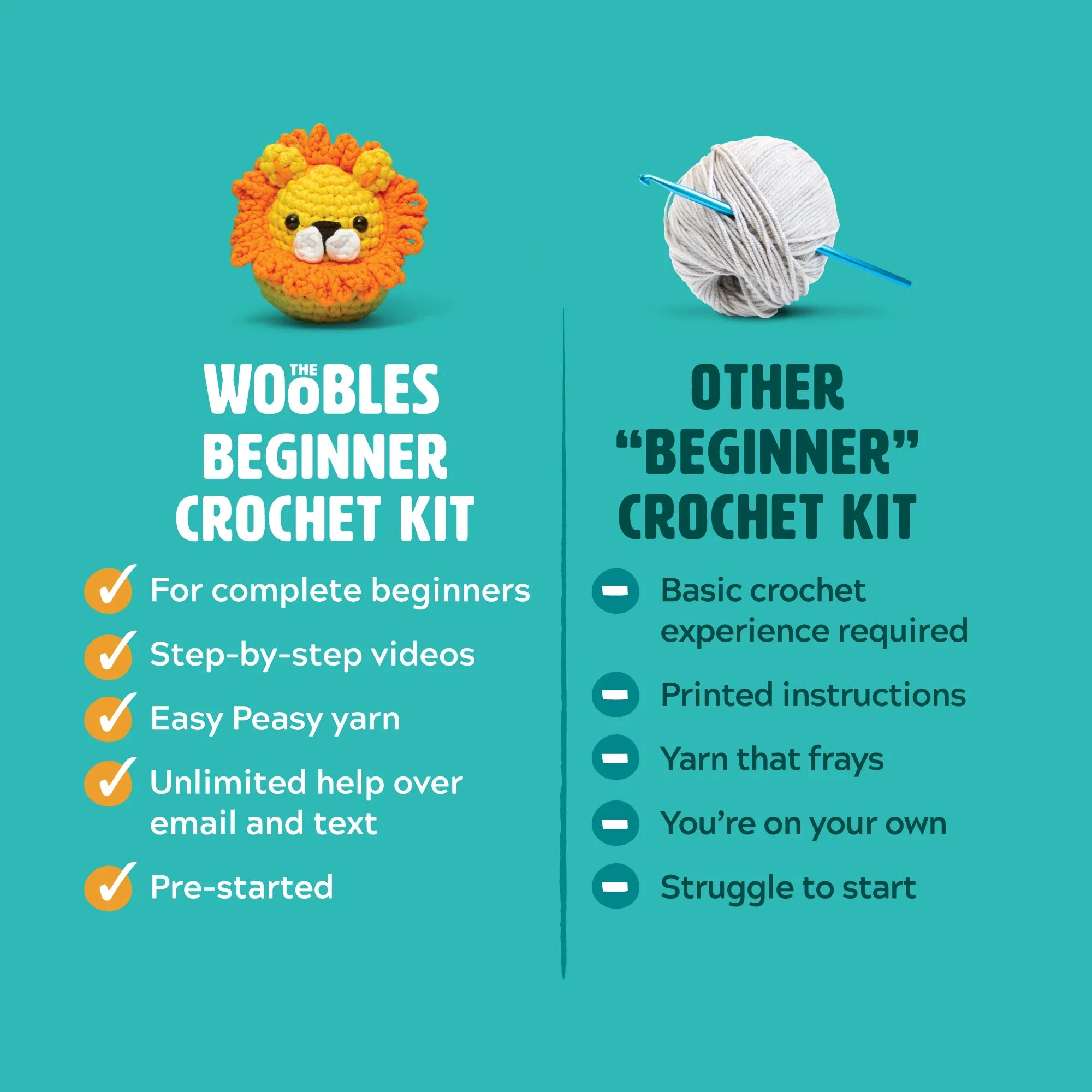 Jojo the Bunny Crochet Kit | The Woobles