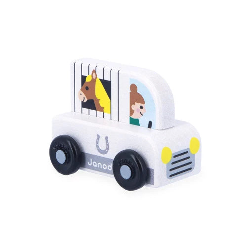 Wooden horse trailer Countryside - Cross Roads | Janod