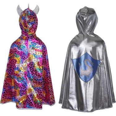 Dragon Knight Reversible Cape | Great Pretenders