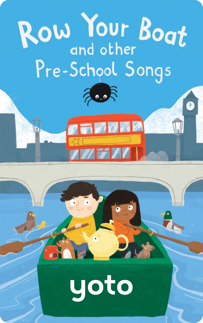 Yoto Row Your Boat and other Pre School Songs The Curious Bear