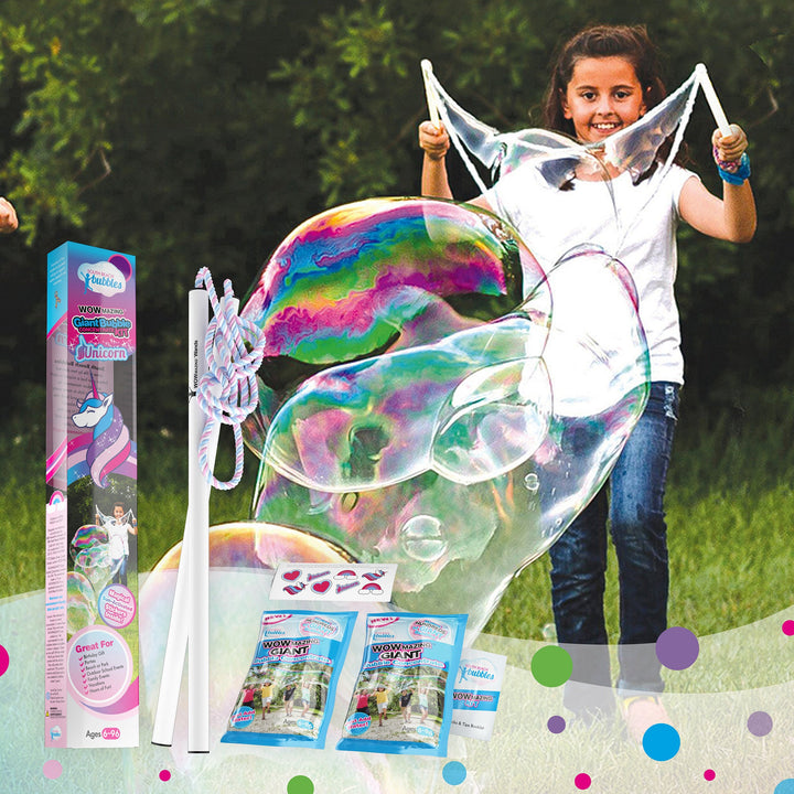 WOWmazing Giant Bubble Unicorn Kit | South Beach Bubbles
