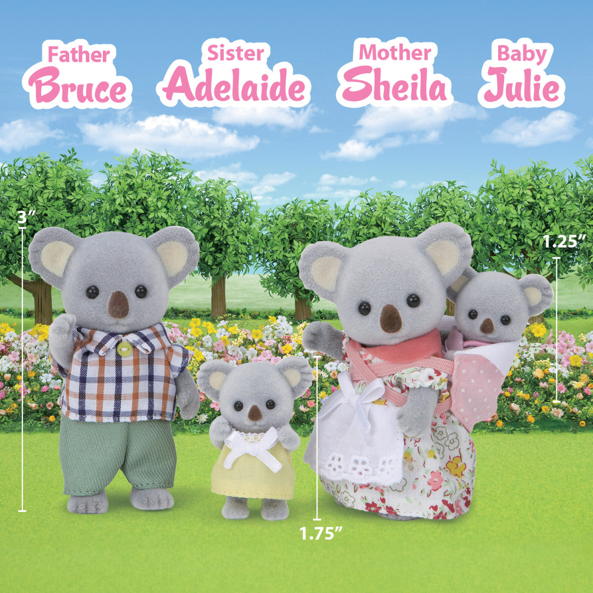 Outback Koala Family Calico Critters The Curious Bear Toy Book Shop