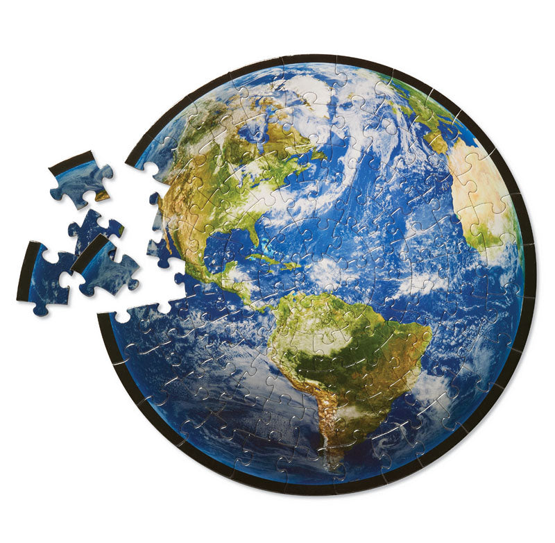 circular earth puzzle
