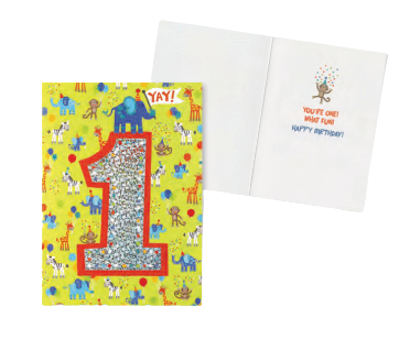 Age 1 Pattern Foil Card