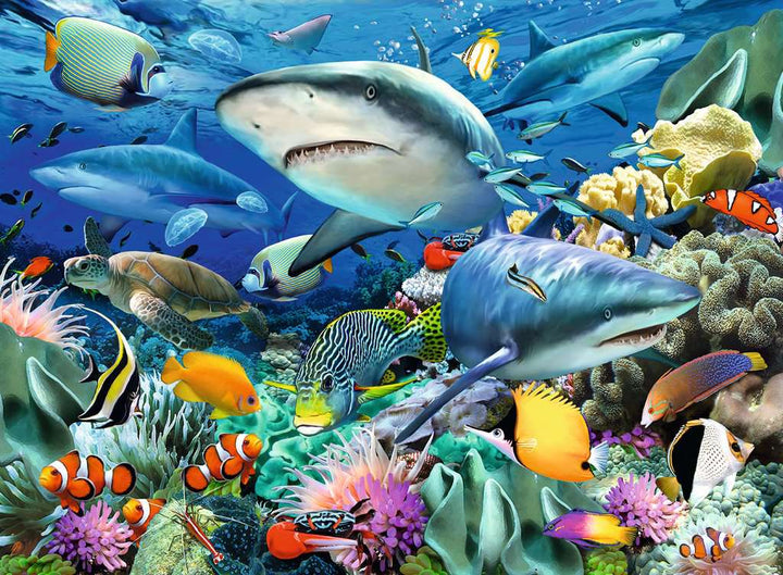 Shark Reef - 100pcs | Ravensburger