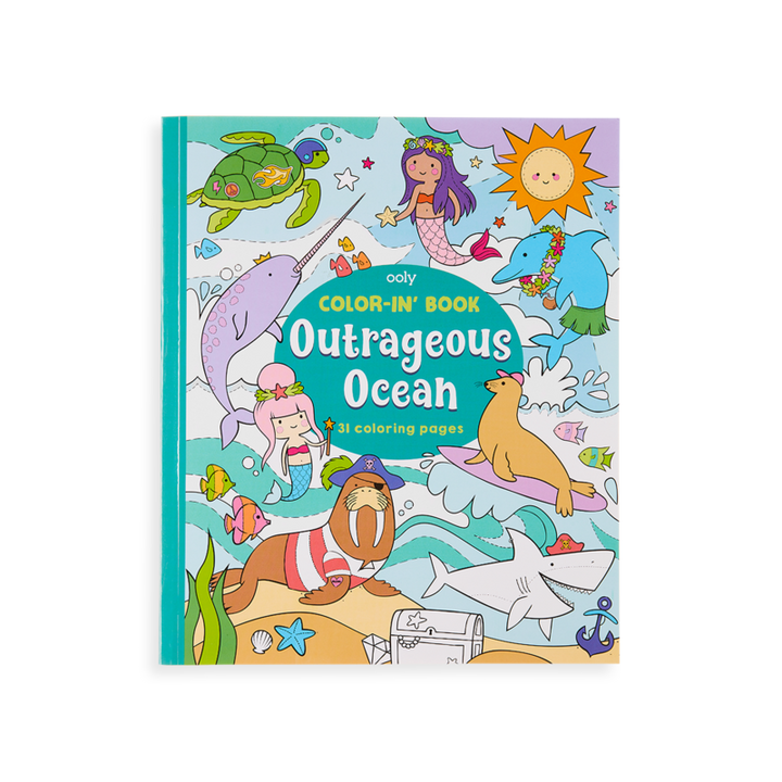 Color'In Book: Outrageous Ocean | OOLY