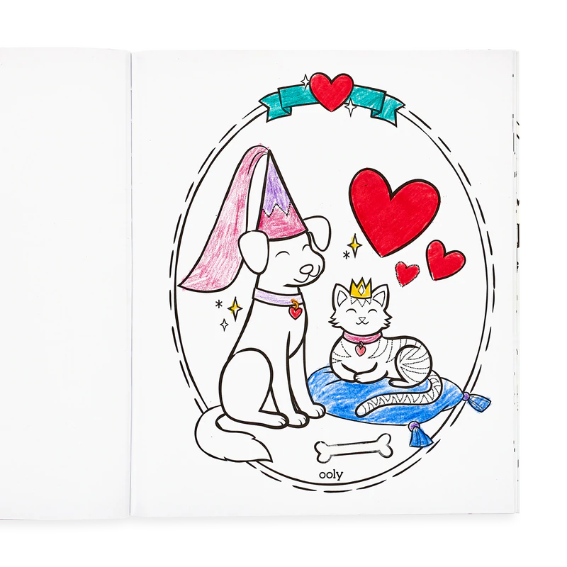 Princesses and Fairies Coloring Book | OOLY