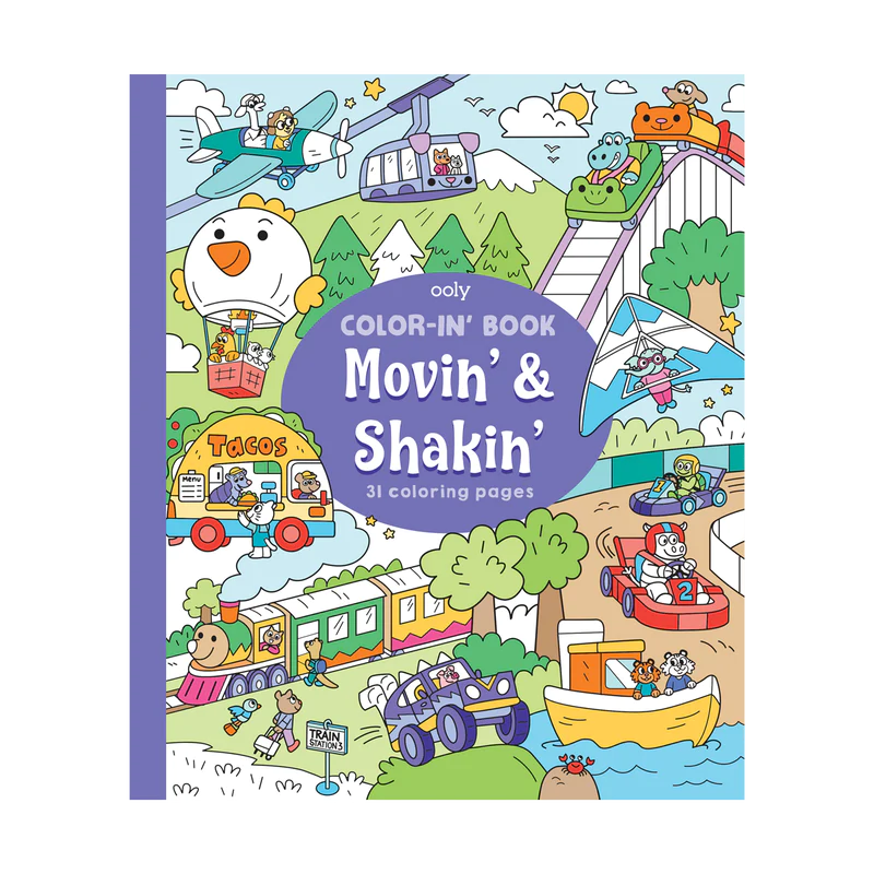 Color'In Book Movin' & Shakin'   OOLY