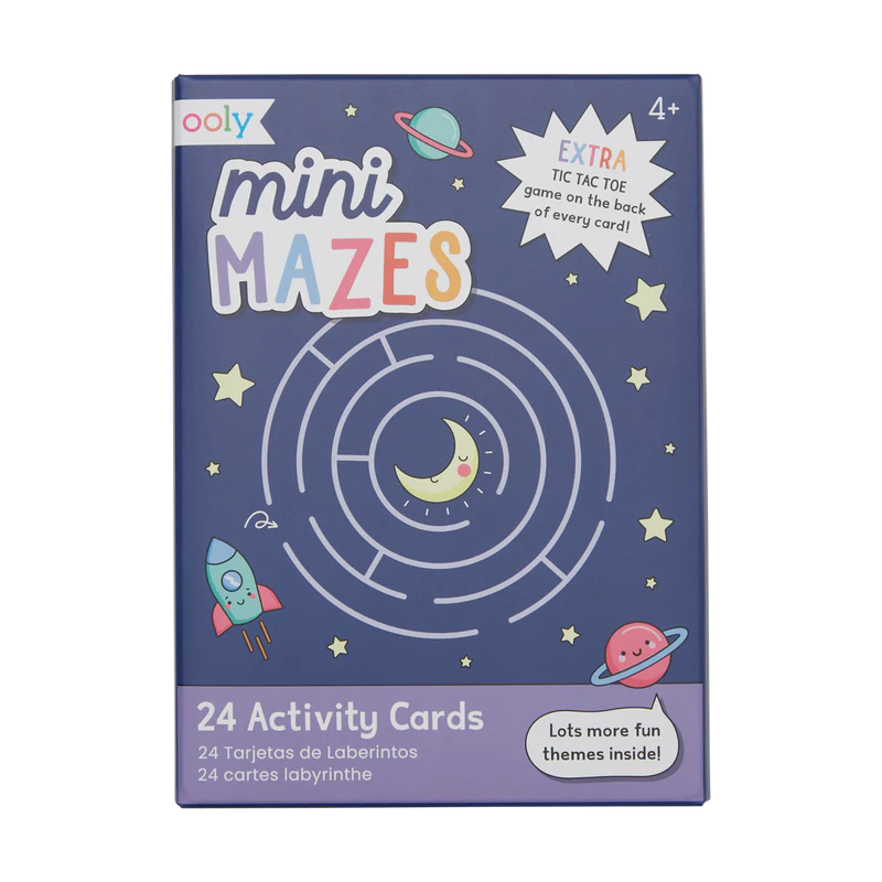 Mini Mazes Paper Games | OOLY