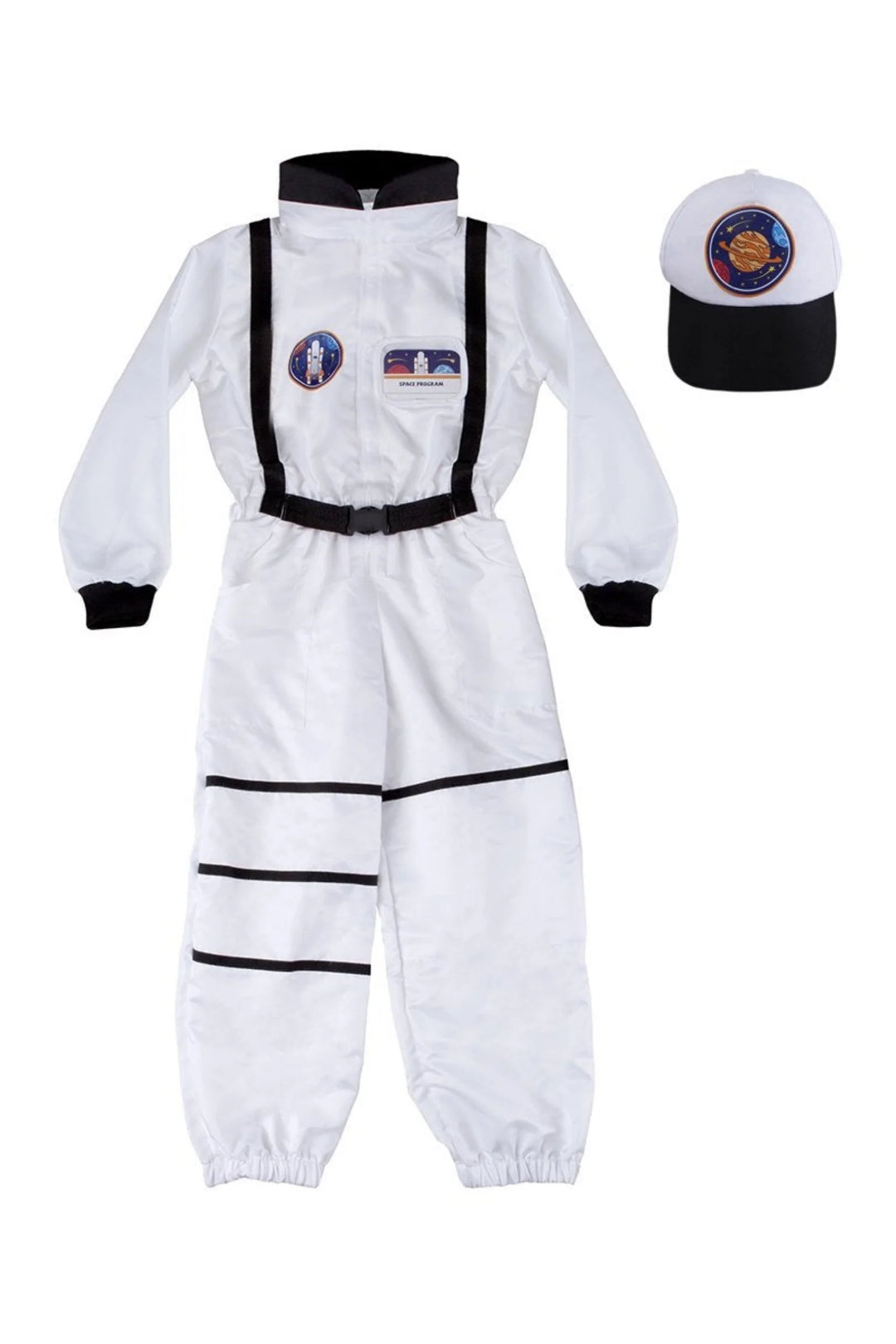Astronaut Set with Jumpsuit, Hat and ID Badge