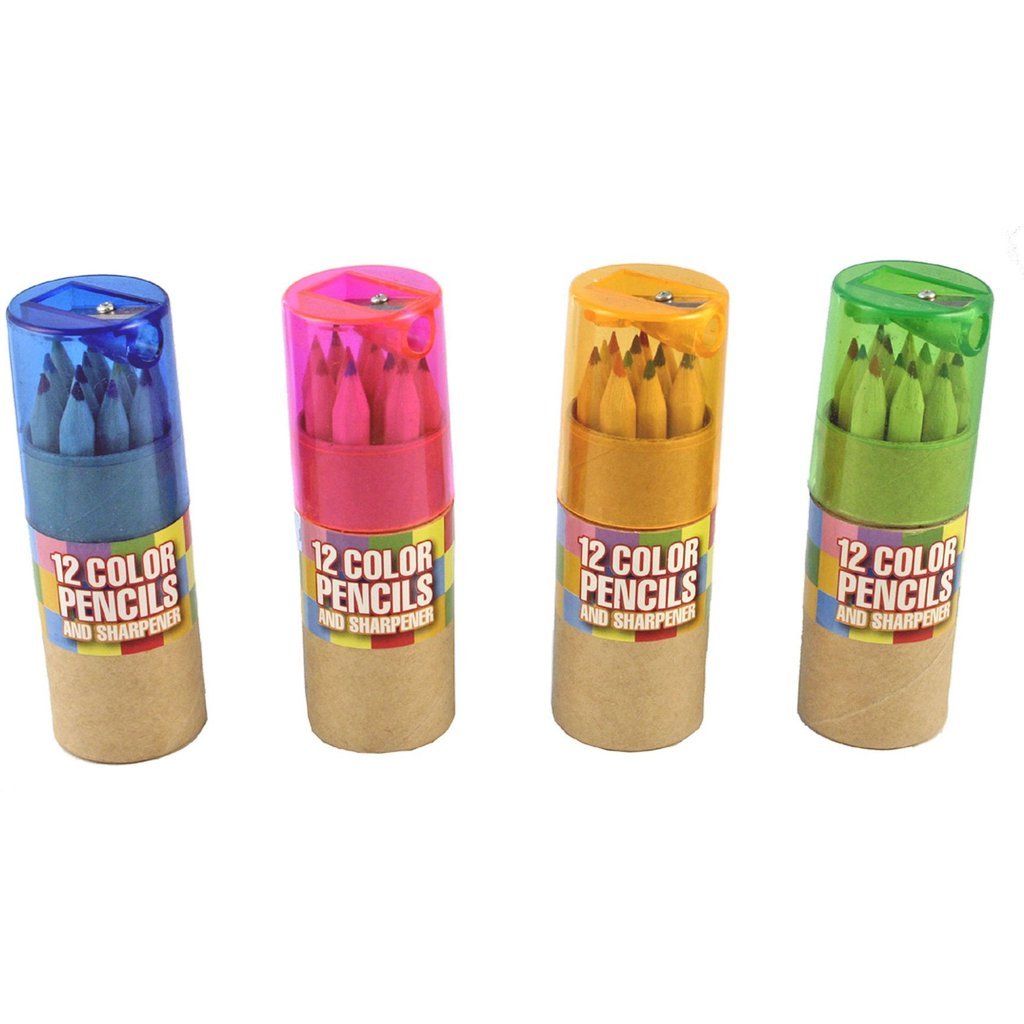 12 Color Pencils Set