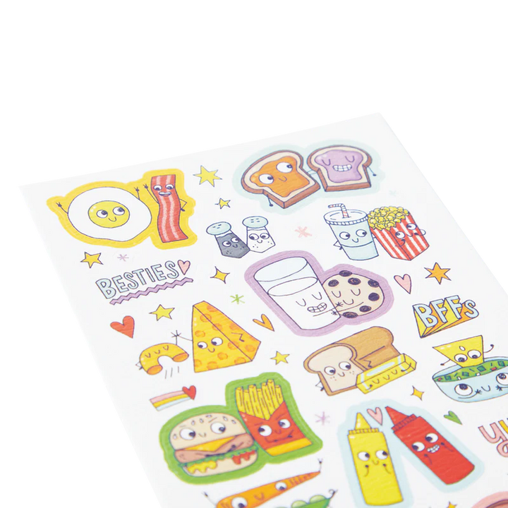 BFF Foods - Stickiville Stickers | OOLY