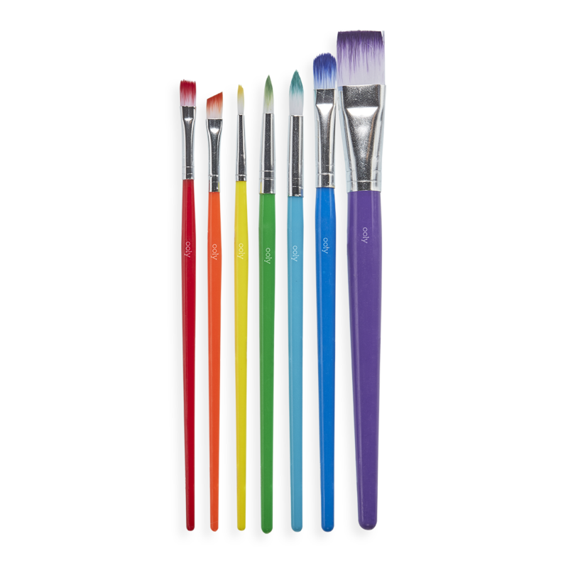 Lil' Paint Brushes - Set of 7 | OOLY