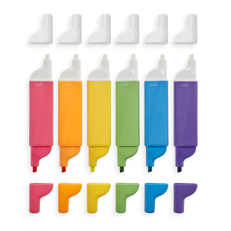 Do-Overs Erasable Highlighters - Set of 6