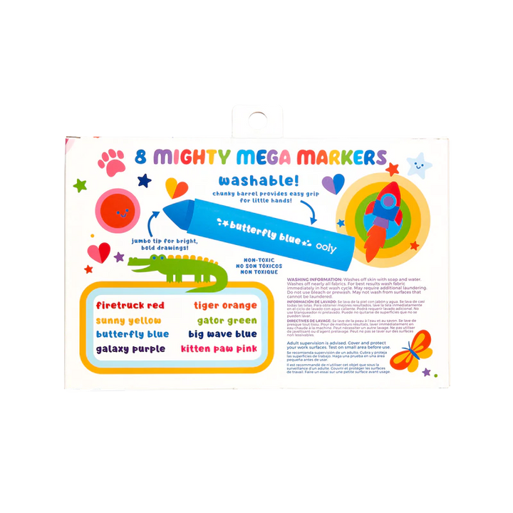 Mighty Mega Markers - Set of 8 | OOLY
