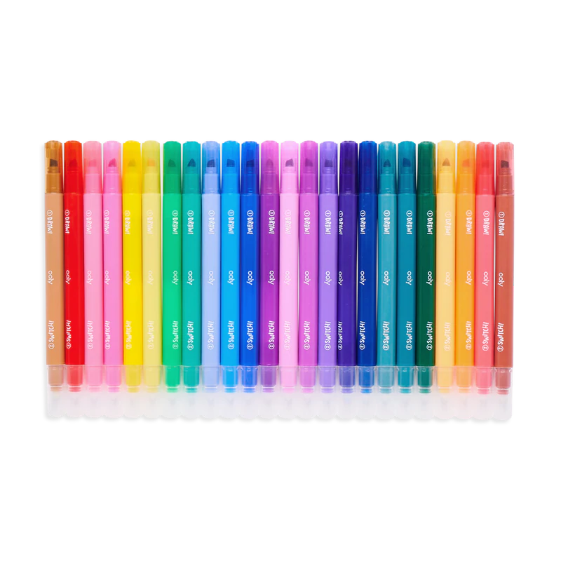 Switch-Eroo Color Changing Markers - Set of 24 | OOLY