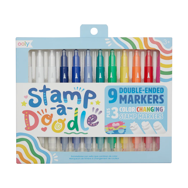 Stamp-A-Doodle Double Ended Markers | OOLY