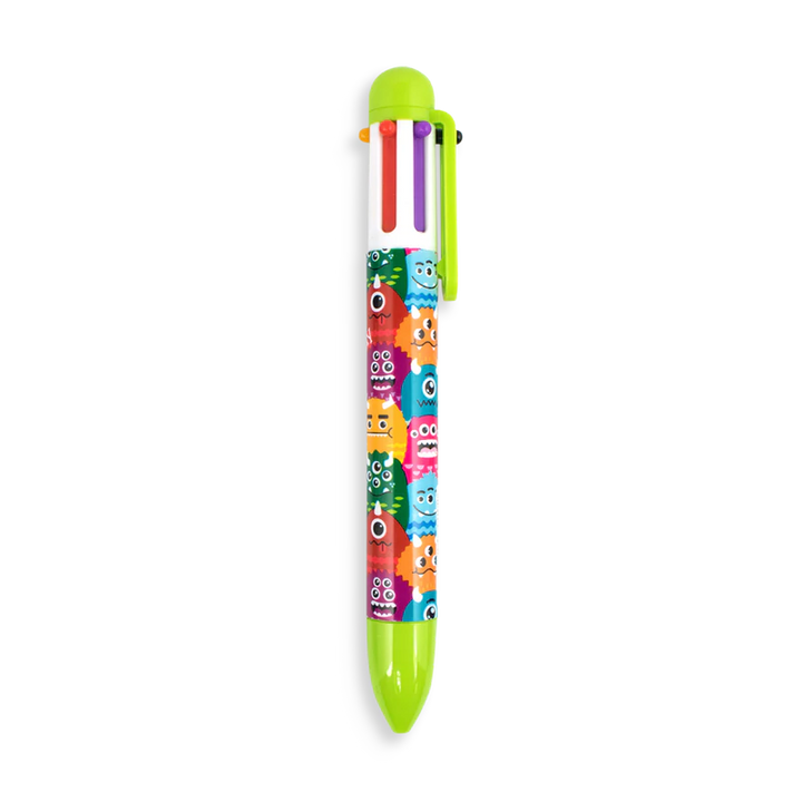 Monsters 6 Click Multicolor Pen | OOLY