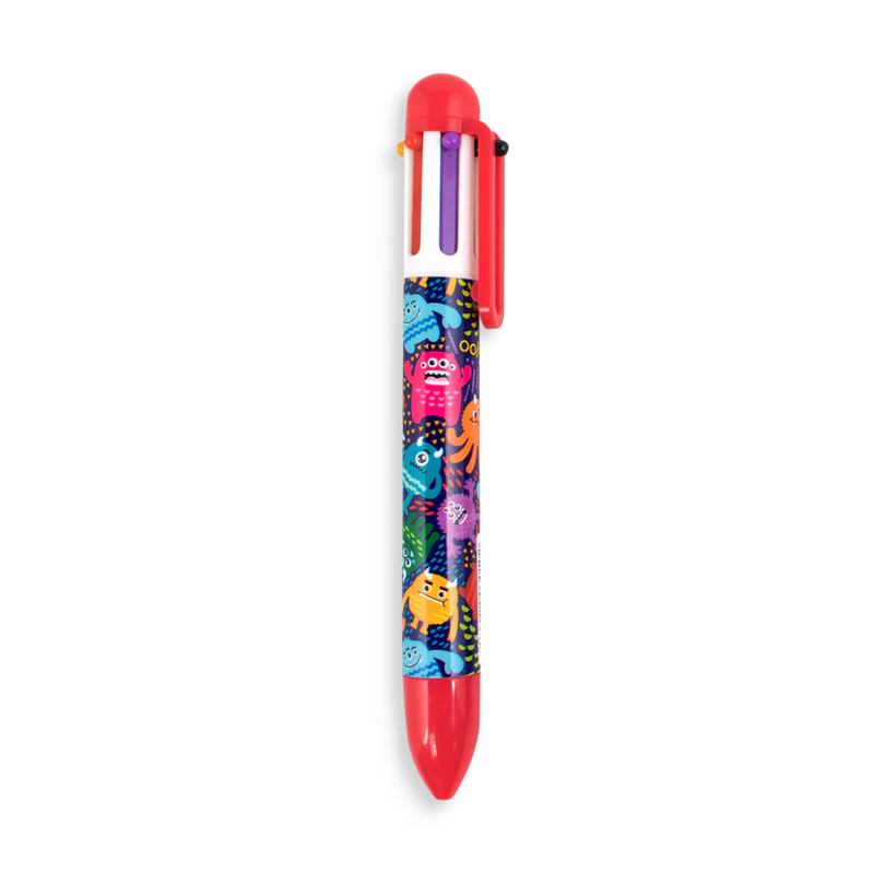 Monsters 6 Click Multicolor Pen | OOLY
