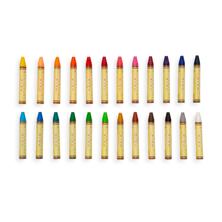 Brilliant Bee Crayons - Set of 24 | OOLY