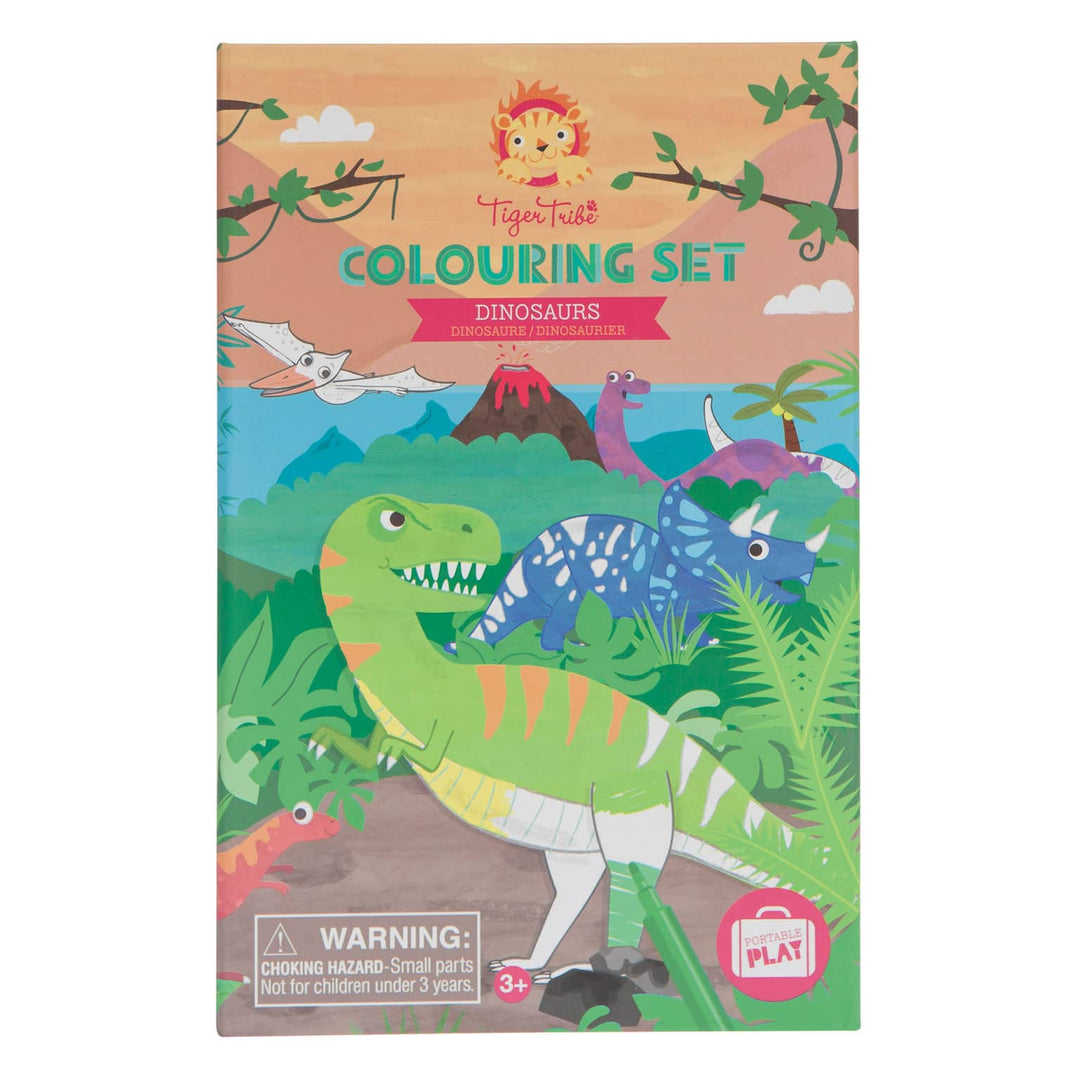 Tiger Tribe Coloring Set: Dinosaurs | Tiger Tribe