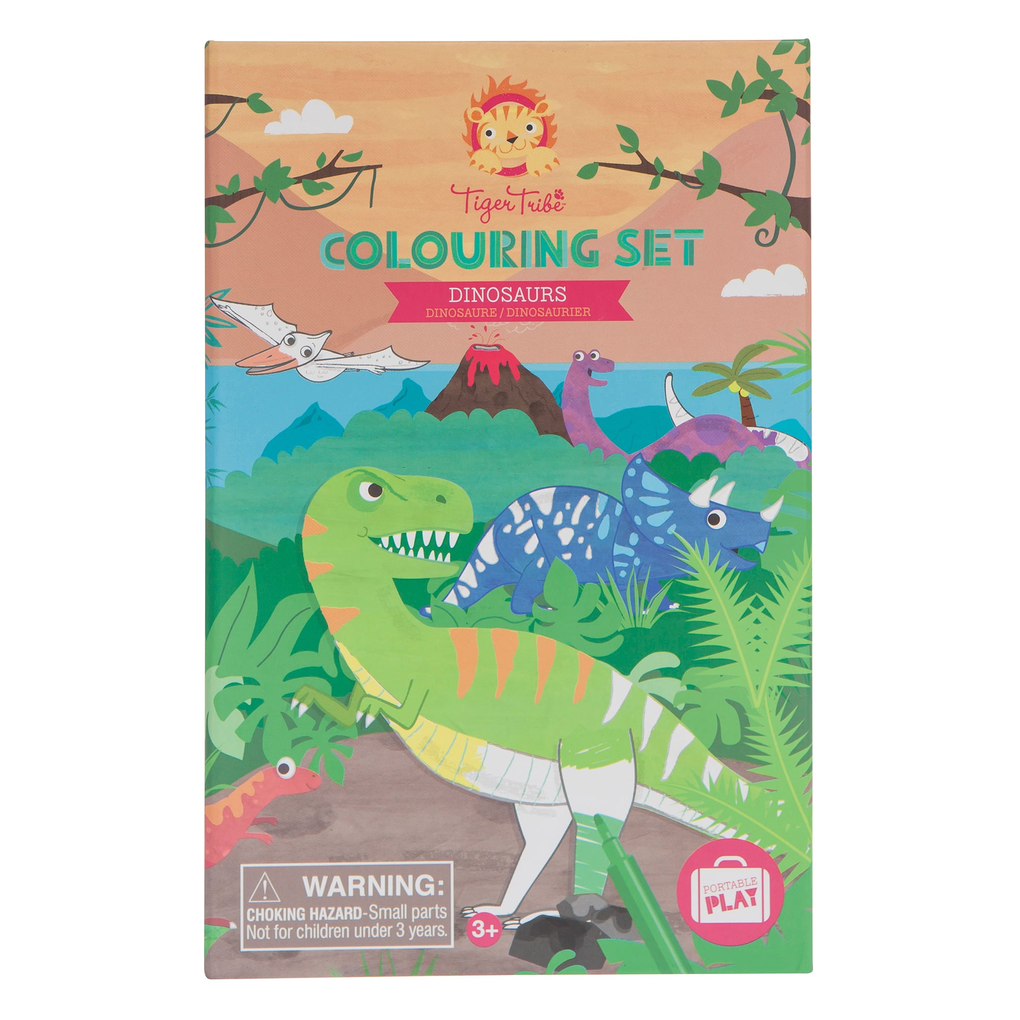 Coloring Set - Dinosaurs | Tiger Tribe