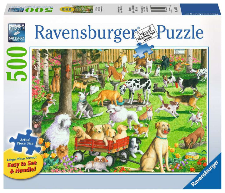 At the Dog Park - 500pcs Large Format Puzzle | Ravensburger