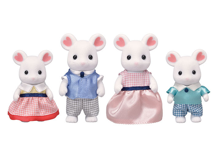 Marshmallow Mouse Family | Calico Critters