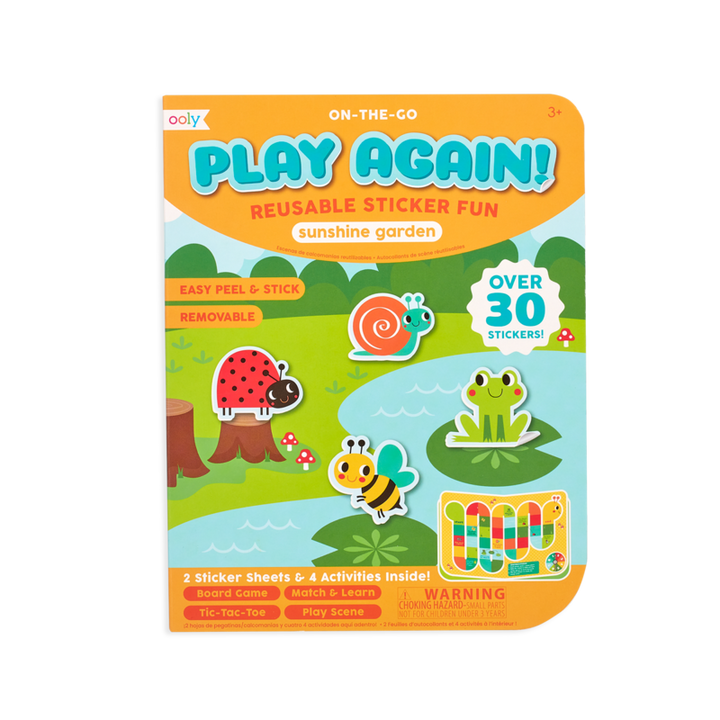 Play Again! Mini On-the-Go Activity Kit - Sunshine Garden | OOLY