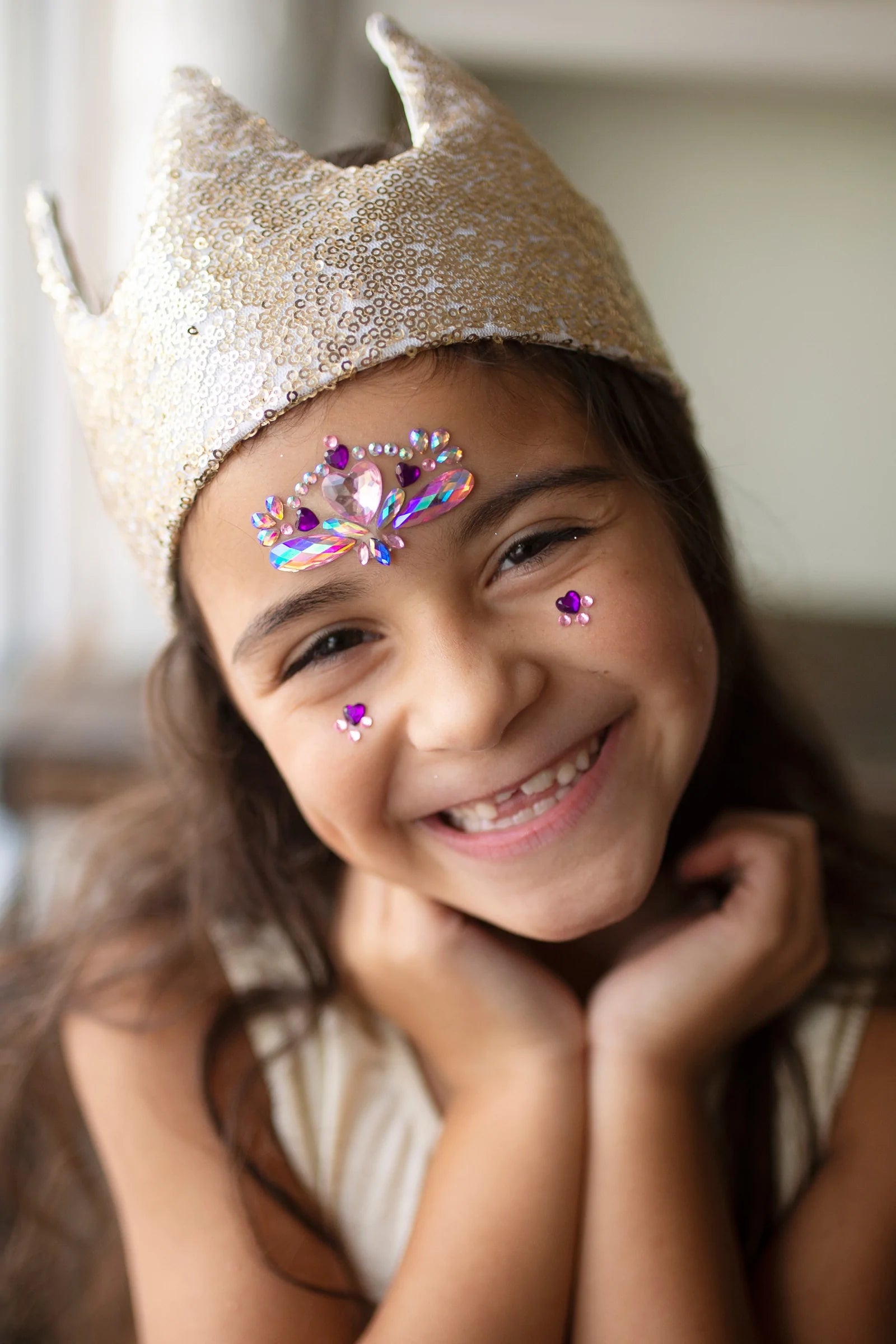 Hearts Face Crystals | Great Pretenders