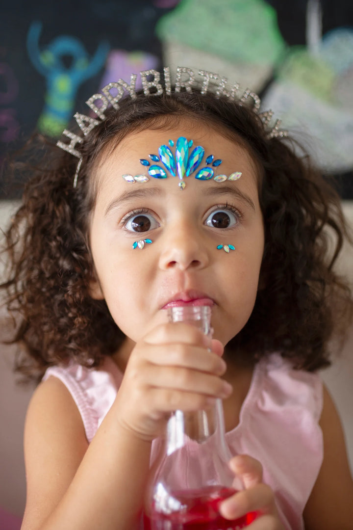 Ocean Mermaid Face Crystals | Great Pretenders