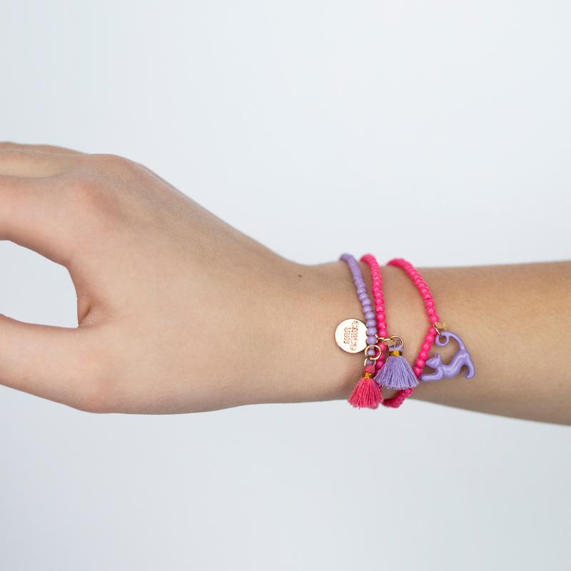 Zoey Bracelet - Cat - Set of 3 | Calico Sun