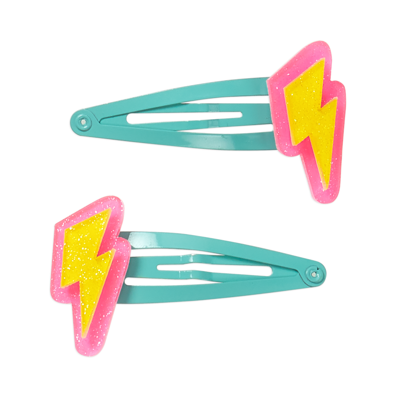 Alexa Hair Clip - Lightning Bolt - Set of 2 | OOLY