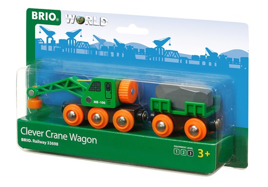 Clever Crane Wagon | BRIO