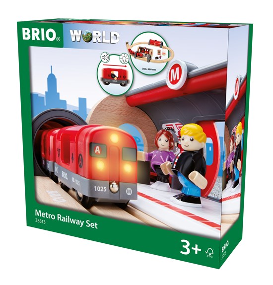Metro Railway Set | BRIO - LOCAL PICK UP ONLY