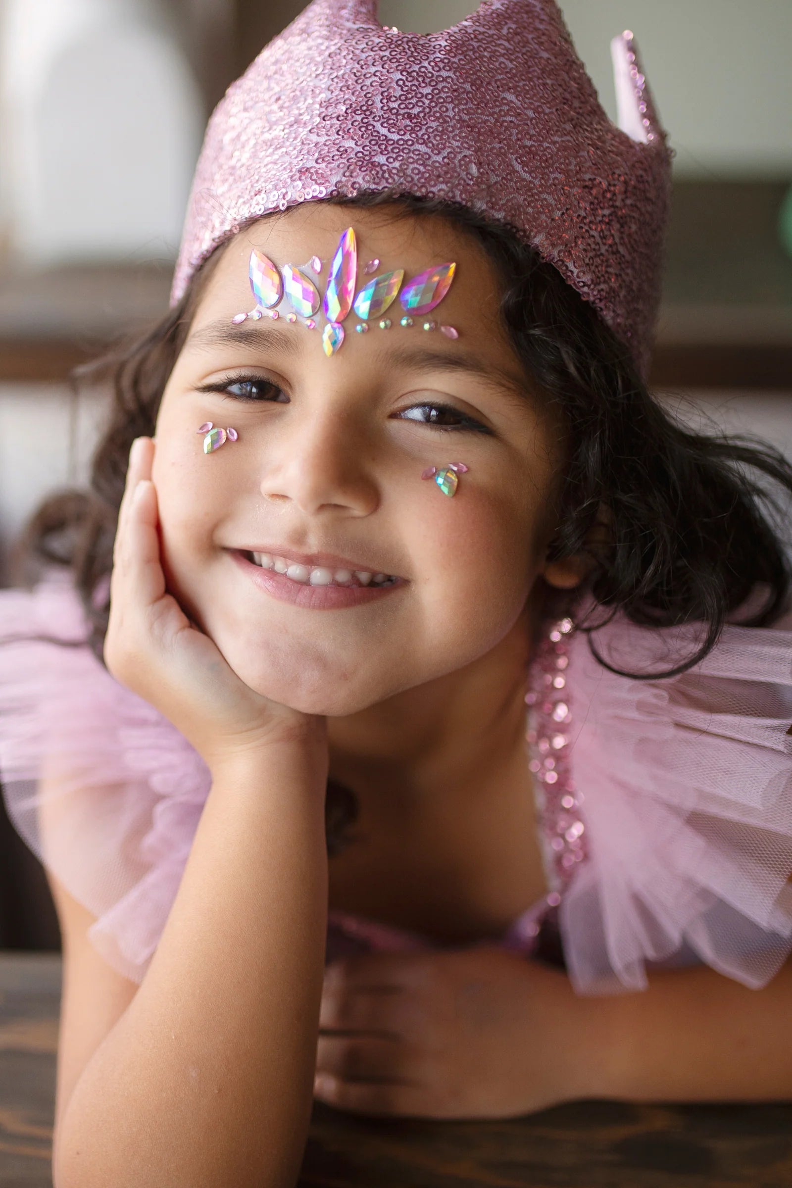 Pink Unicorn Face Crystals | Great Pretenders