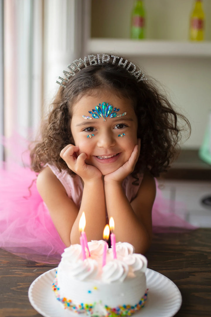 Ocean Mermaid Face Crystals | Great Pretenders