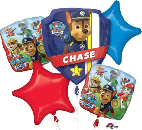 Paw Patrol Chase Balloon Bouquet