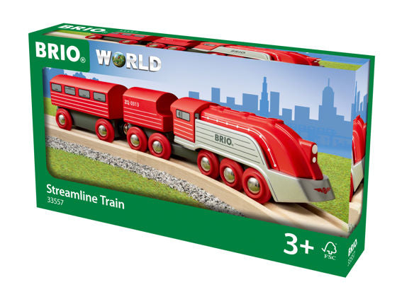 Streamline Train  BRIO – The Curious Bear Toy & Book Shop