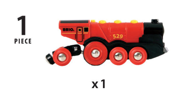 Mighty Red Action Locomotive | BRIO