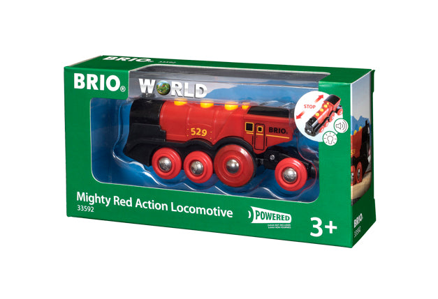 Mighty Red Action Locomotive | BRIO