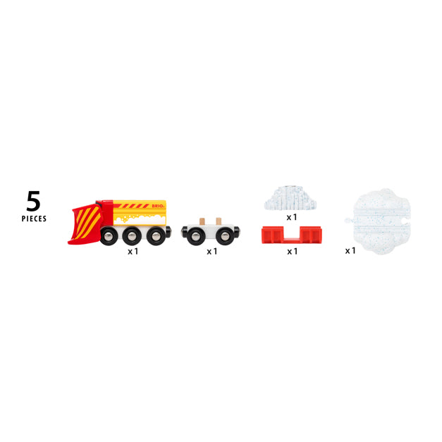 Snow Plow Train | BRIO